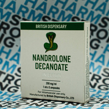 Nandrolone Decanoate BRITISH DISPENSARY 200 мг/мл 5 ампул