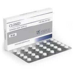 Clomid ANDRAS 50 мг/таб 30 таблеток