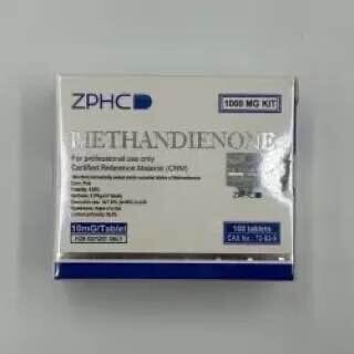 Methandienone ZPHC NEW 10 мг/таб 100 таблеток