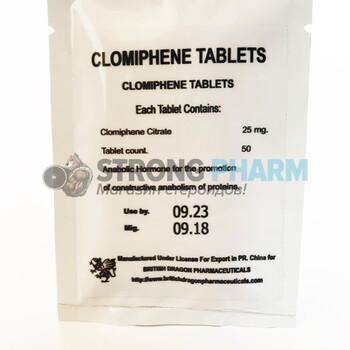Clomiphene (кломид) от British Dragon