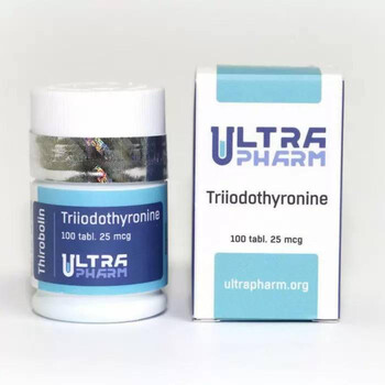 Triiodothyronine ULTRA PHARM 25 мкг/таб 100 таблеток