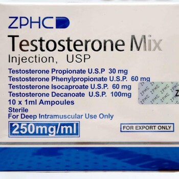 Testosterone Mix ZPHC 250 мг/мл 10 ампул