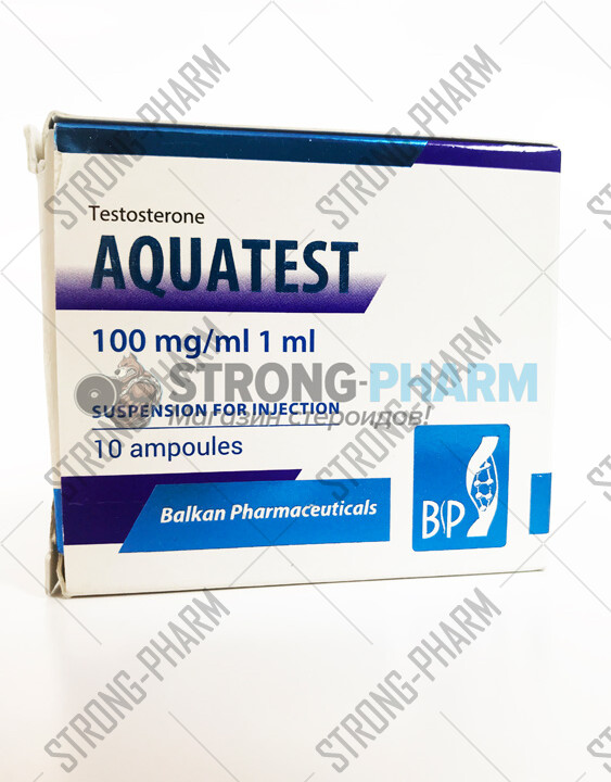 Aquatest (суспензия тестостерона) от Balkan Pharma