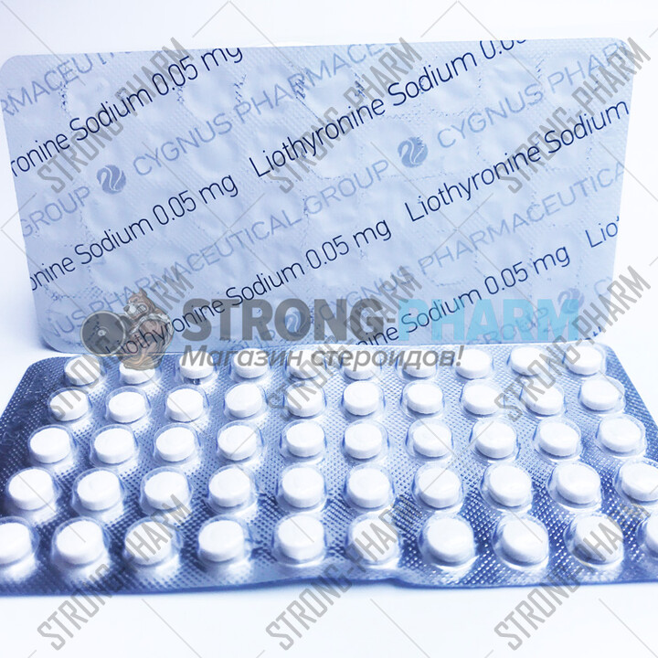 Купить Liothyronine Sodium (50 таблеток по 10 мг) в Москве от Cygnus Pharma